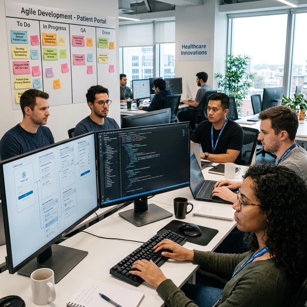 Healthcare Software Dashboard — Web & Mobile Applications